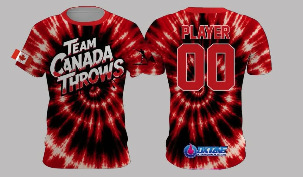 Team Canada Throws- Tie Dye