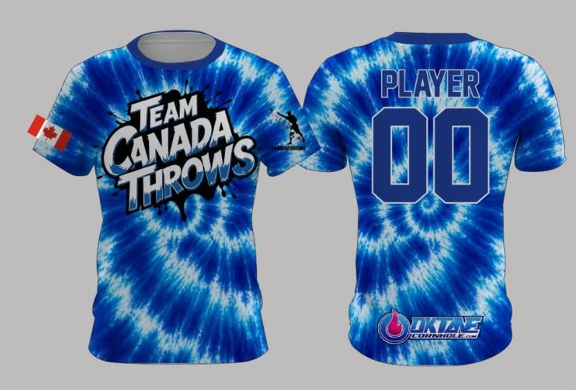 Team Canada Throws- Tie Dye