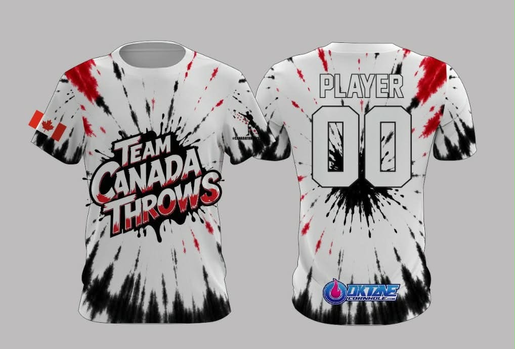 Team Canada Throws- Tie Dye
