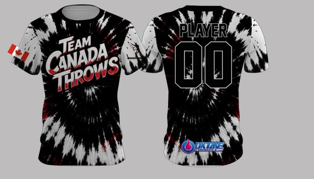 Team Canada Throws- Tie Dye