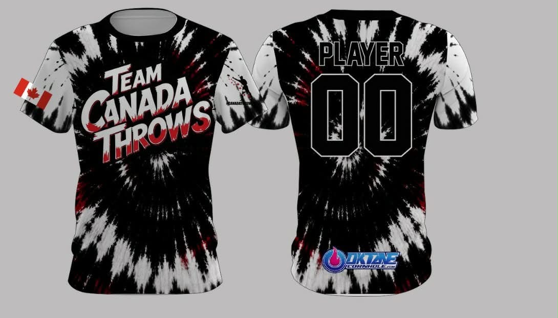 Team Canada Throws- Tie Dye