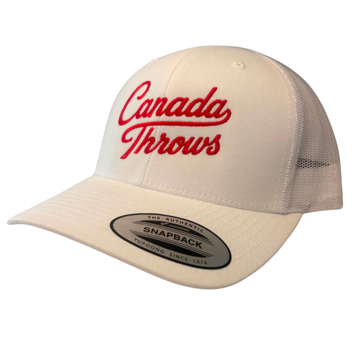 Canada Throws Embroidered Snap Back