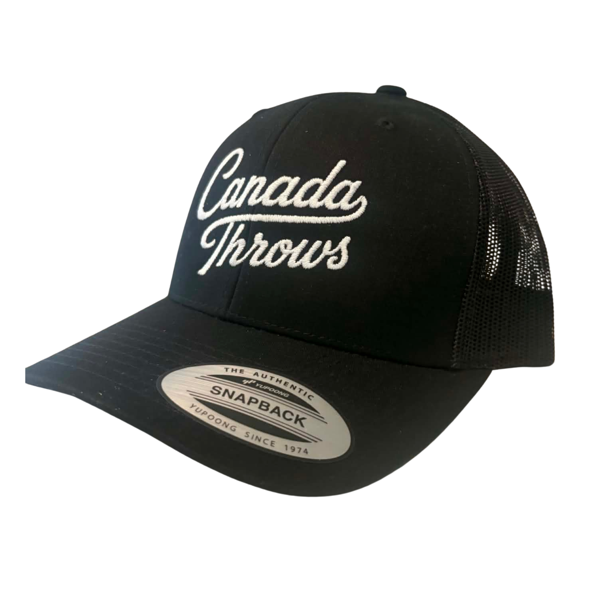 Canada Throws Embroidered Snap Back