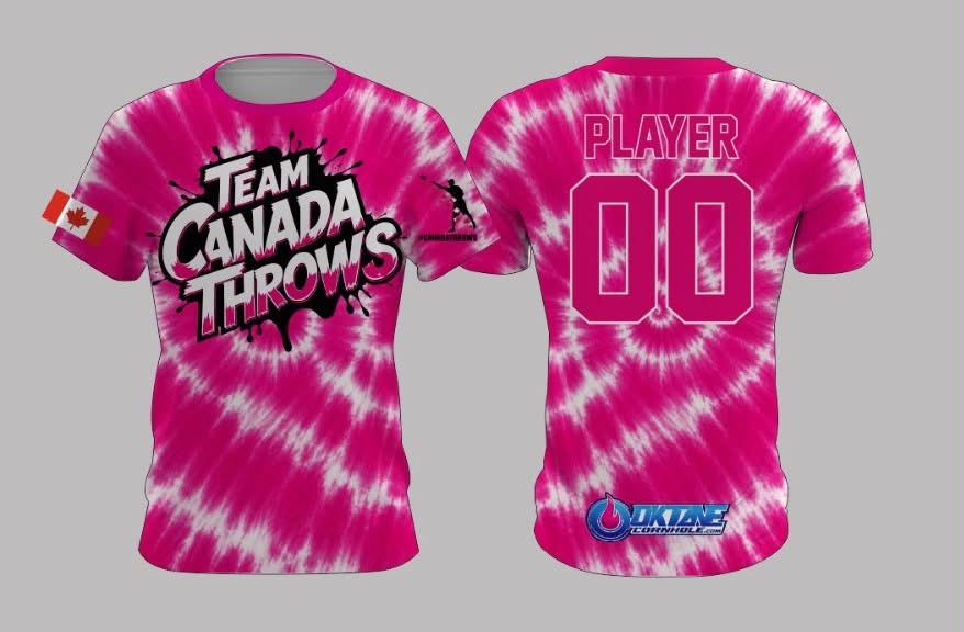 Team Canada Throws- Tie Dye